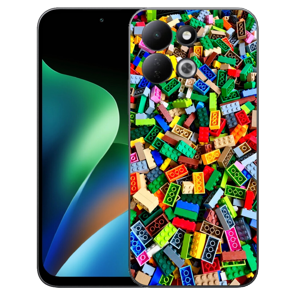 mmCase géltok a Xiaomi Redmi 17 4G/5G-hez – színes építőelemek