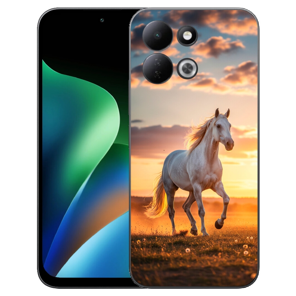 mmCase géltok a Xiaomi Redmi 17 4G/5G-hez – futó fehér ló 2