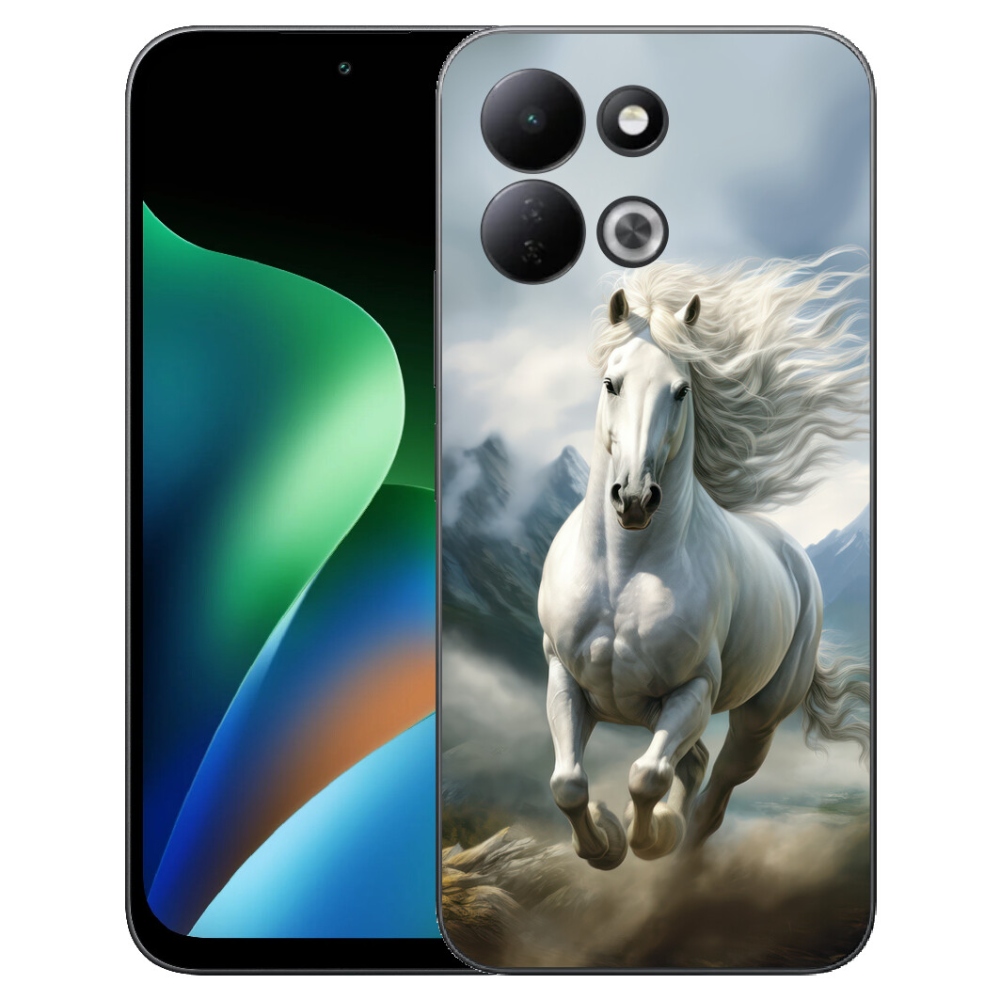mmCase géltok a Xiaomi Redmi 17 4G/5G-hez – futó fehér ló 3