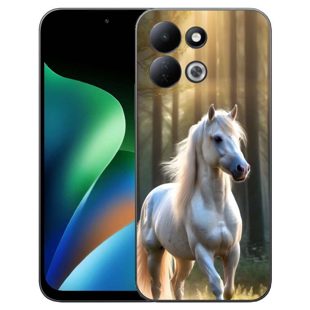 mmCase géltok a Xiaomi Redmi 17 4G/5G-hez – fehér ló 3
