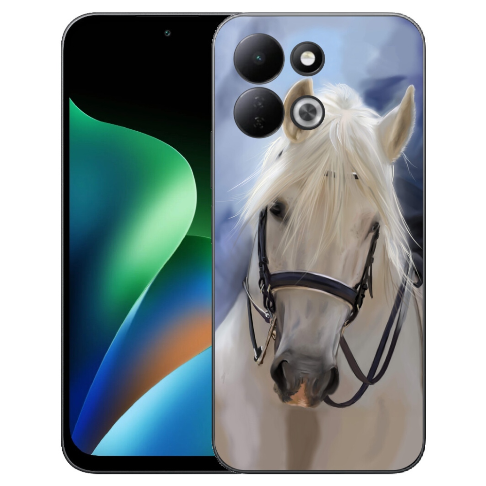 mmCase géltok a Xiaomi Redmi 17 4G/5G-hez – fehér ló