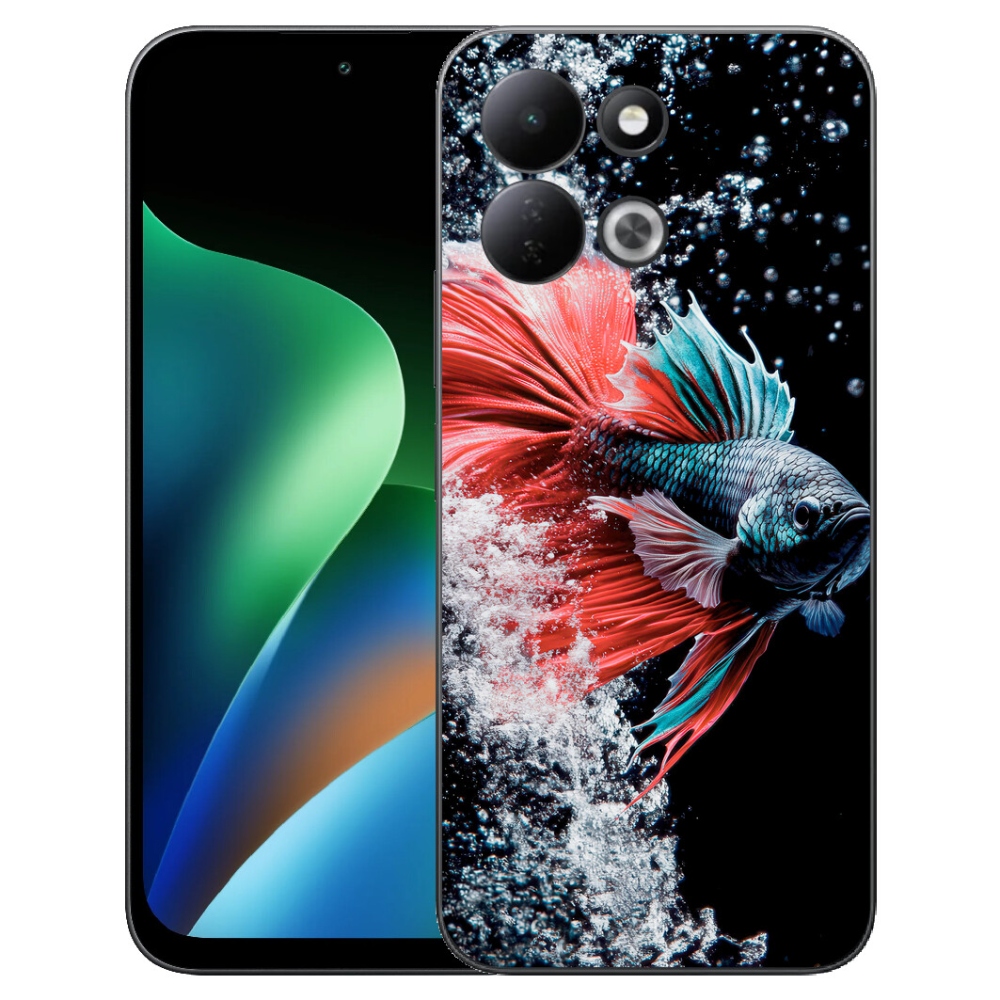 mmCase géltok a Xiaomi Redmi 17 4G/5G-hez – színes harcosnő