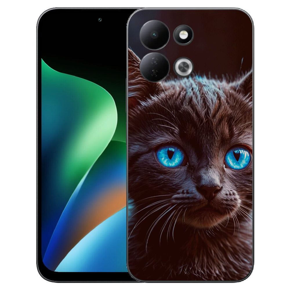 mmCase géltok a Xiaomi Redmi 17 4G/5G-hez – fekete cica 2