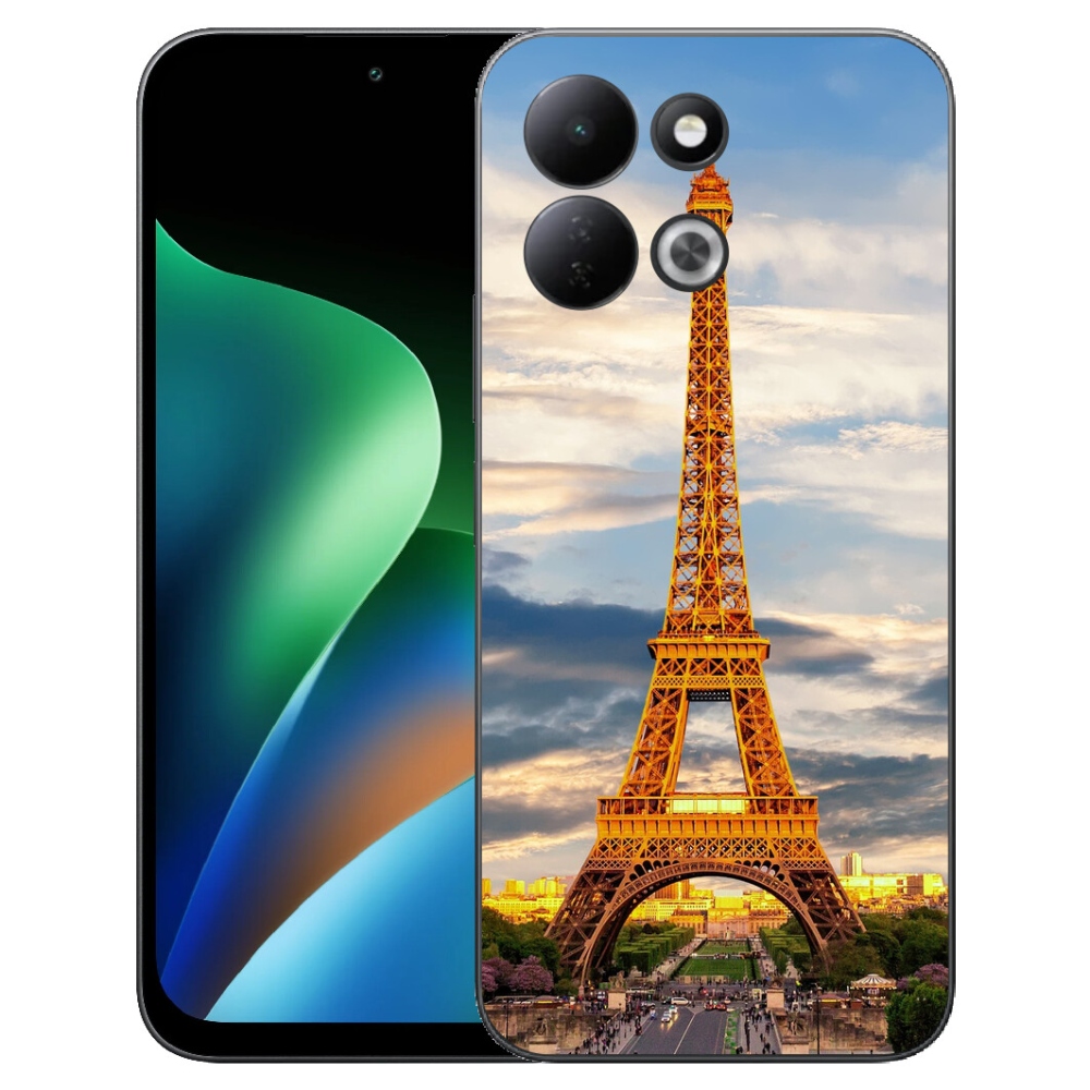 mmCase géltok a Xiaomi Redmi 17 4G/5G-hez – Eiffel-torony 3