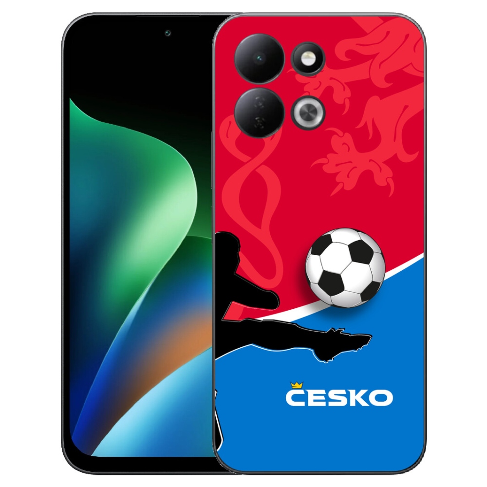 mmCase géltok a Xiaomi Redmi 17 4G/5G-hez – Csehország labdarúgó-válogatott 2