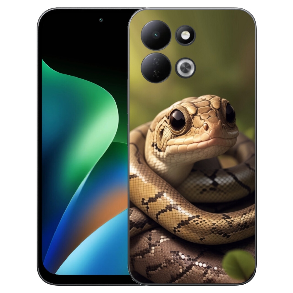 mmCase gélhuzat a Xiaomi Redmi 17 4G/5G-hez – kígyó 1