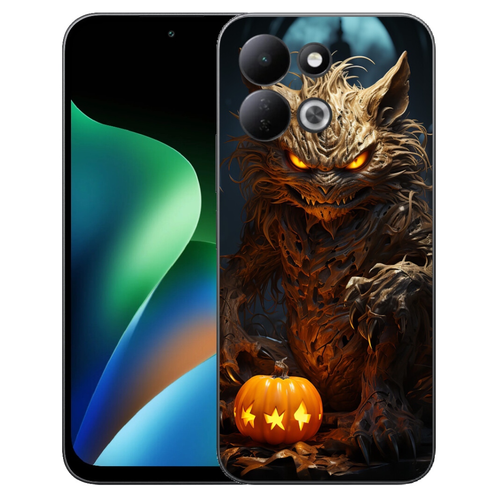 mmCase géltok a Xiaomi Redmi 17 4G/5G-hez – halloweeni szörny