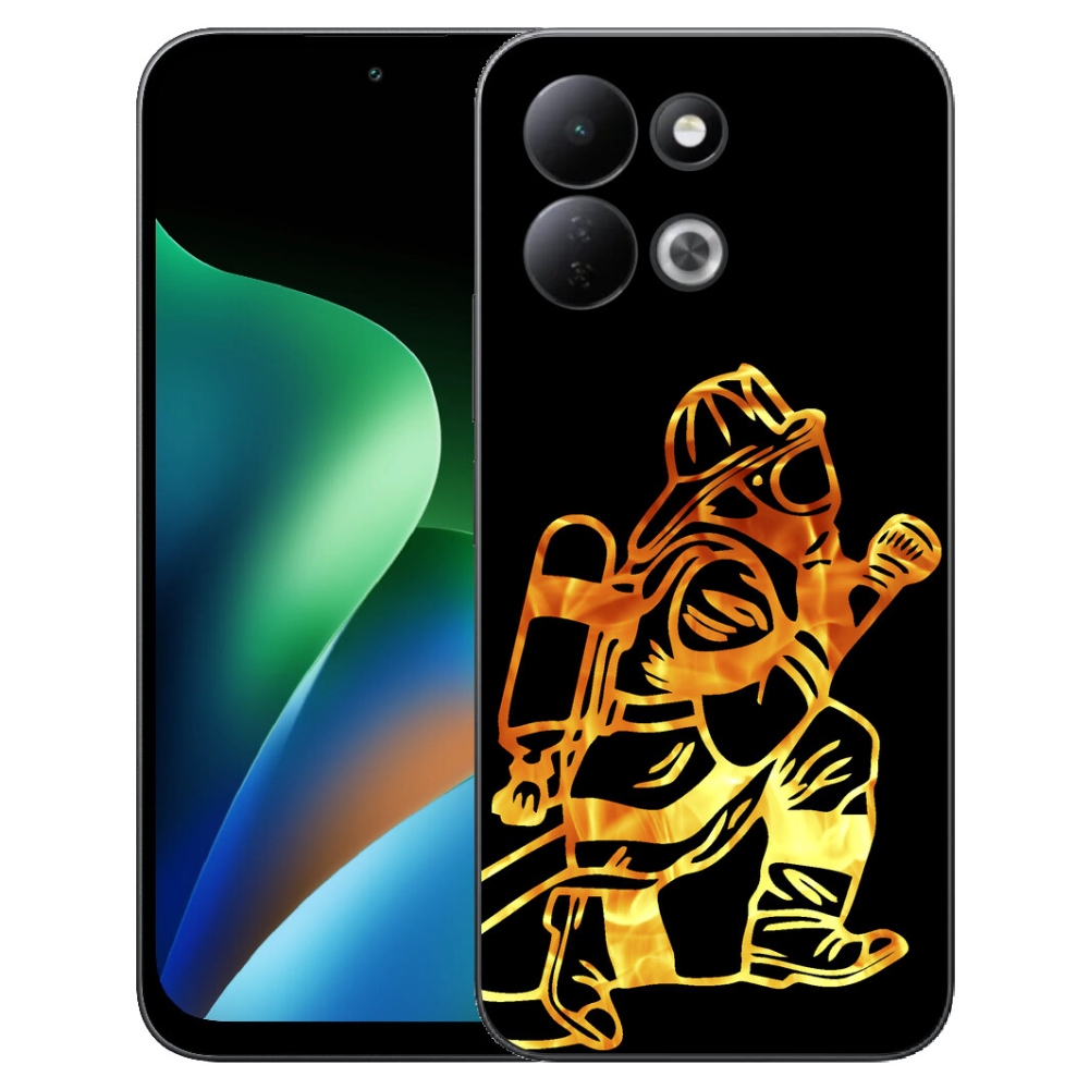 mmCase gél tok a Xiaomi Redmi 17 4G/5G-hez – tűzoltó 1