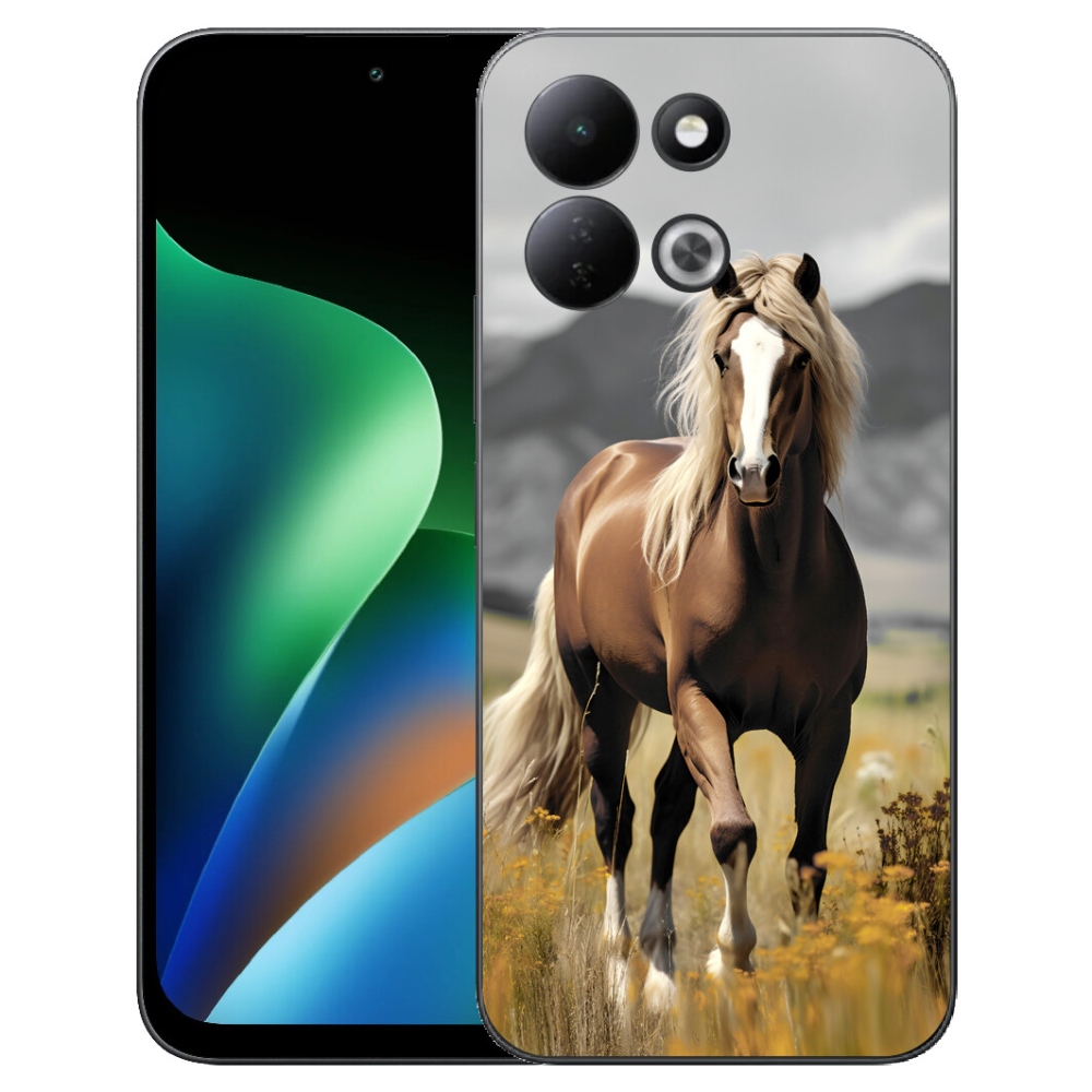 mmCase géltok a Xiaomi Redmi 17 4G/5G-hez – barna ló 1