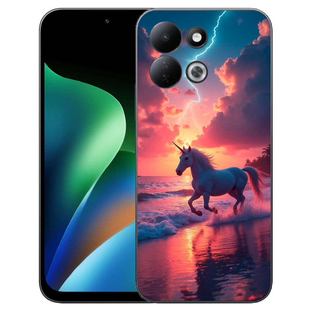 mmCase géltok a Xiaomi Redmi 17 4G/5G-hez – egyszarvú a tengerparton