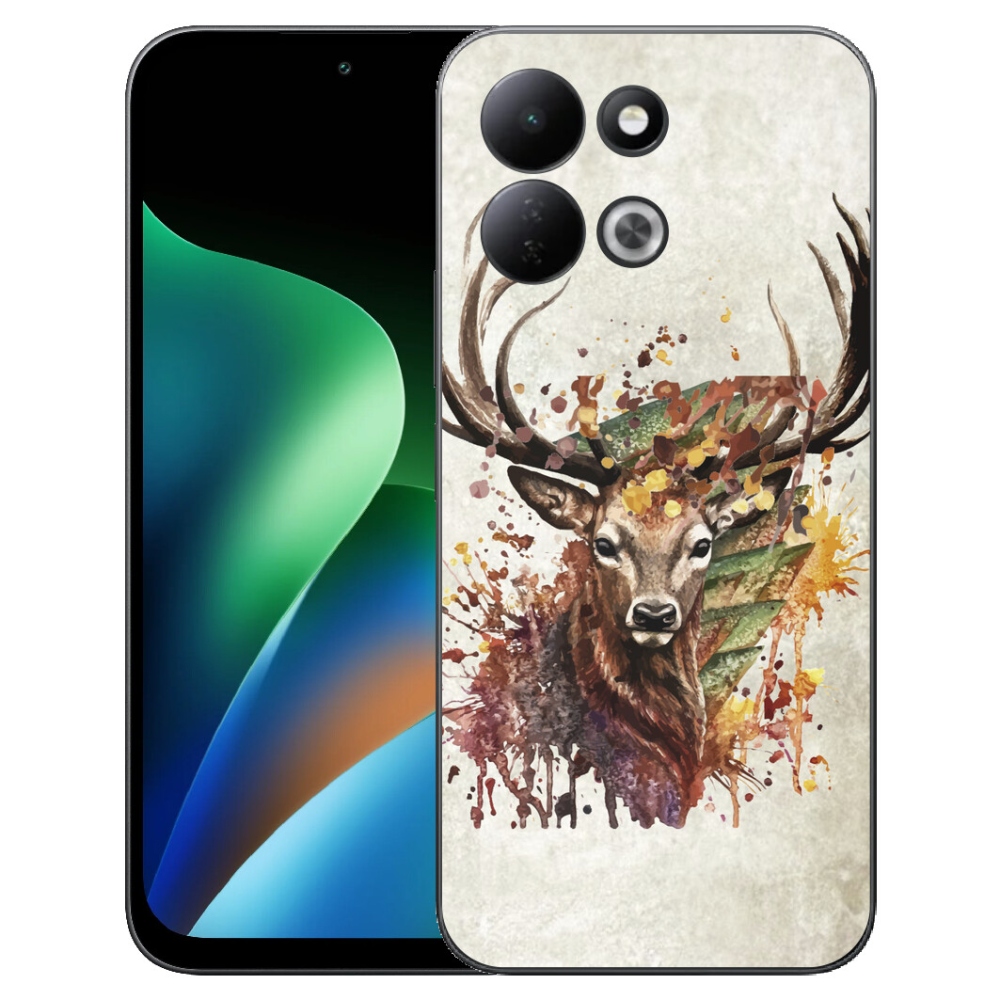 mmCase gélhuzat a Xiaomi Redmi 17 4G/5G-hez – szarvas 1
