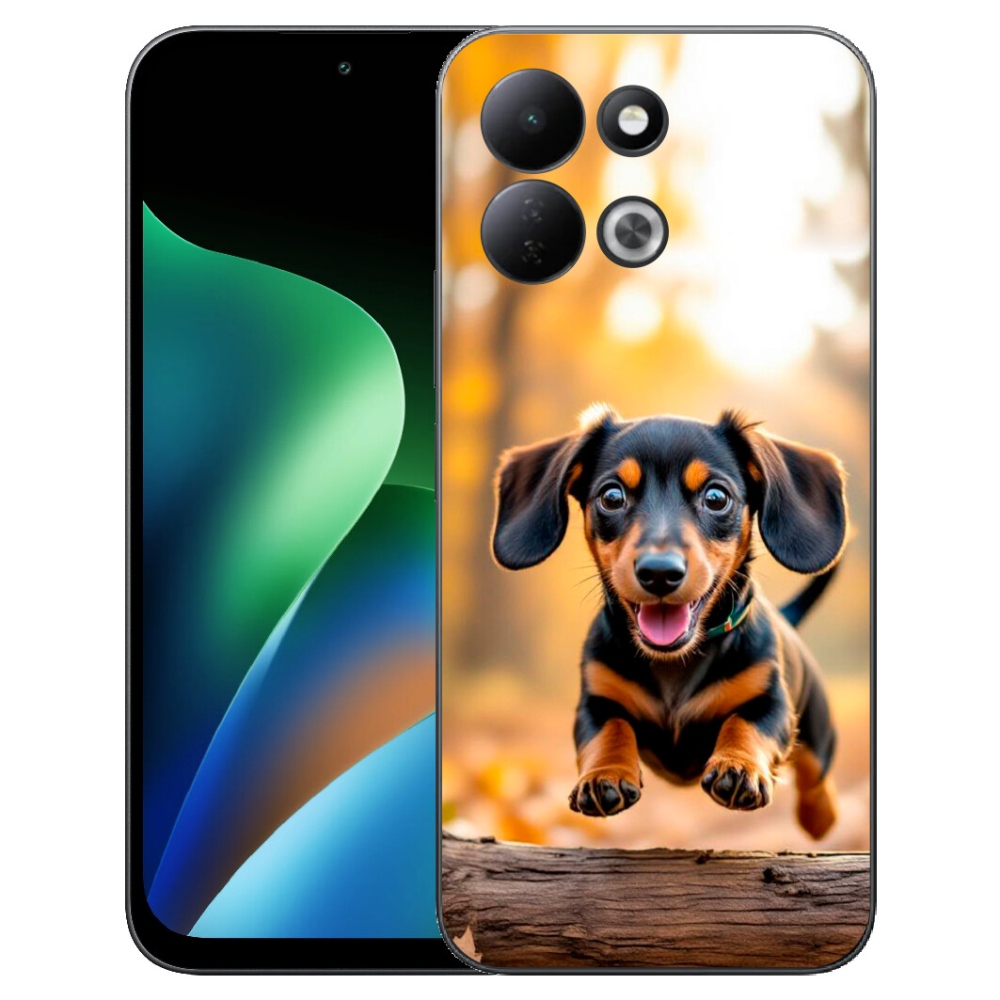 mmCase géltok a Xiaomi Redmi 17 4G/5G-hez – dachshund 2