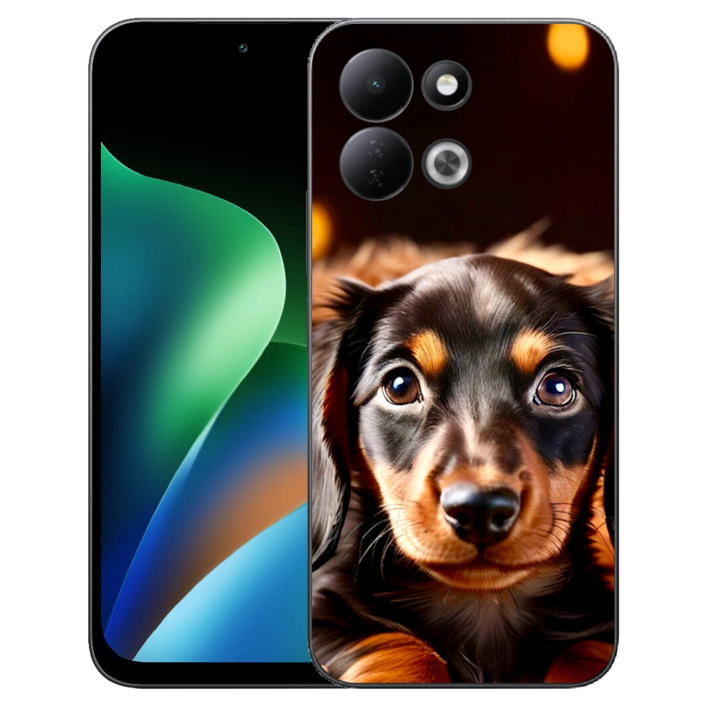 mmCase gélhuzat a Xiaomi Redmi 17 4G/5G-hez – dachshund