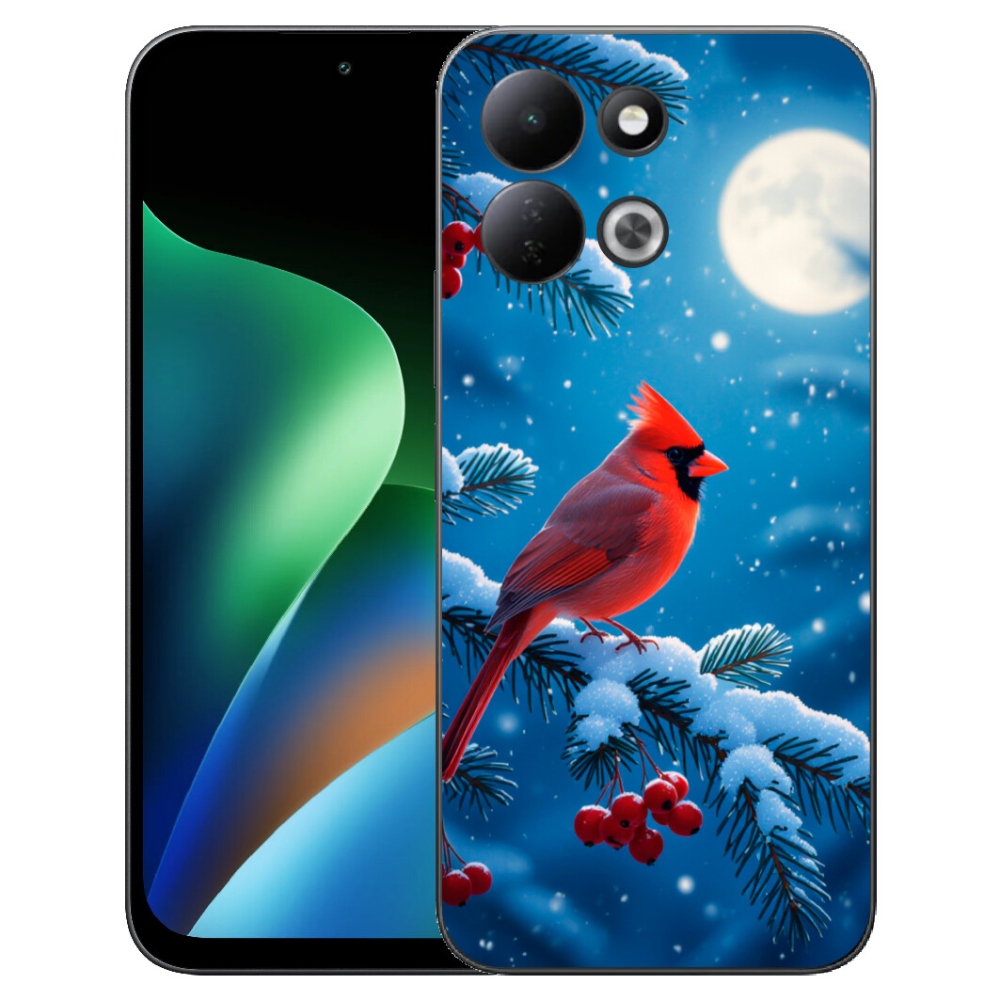 mmCase géltok a Xiaomi Redmi 17 4G/5G készülékhez – kardinális piros