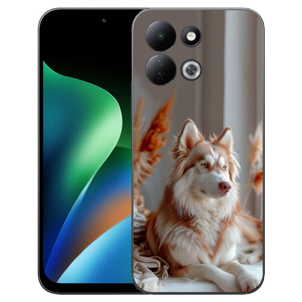 mmCase géltok a Xiaomi Redmi 17 4G/5G-hez – nyugodt szibériai husky