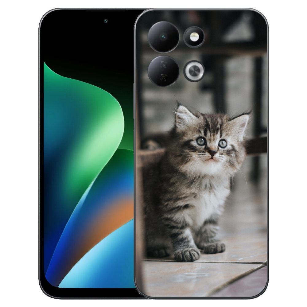 mmCase gélhuzat a Xiaomi Redmi 17 4G/5G-hez – cica