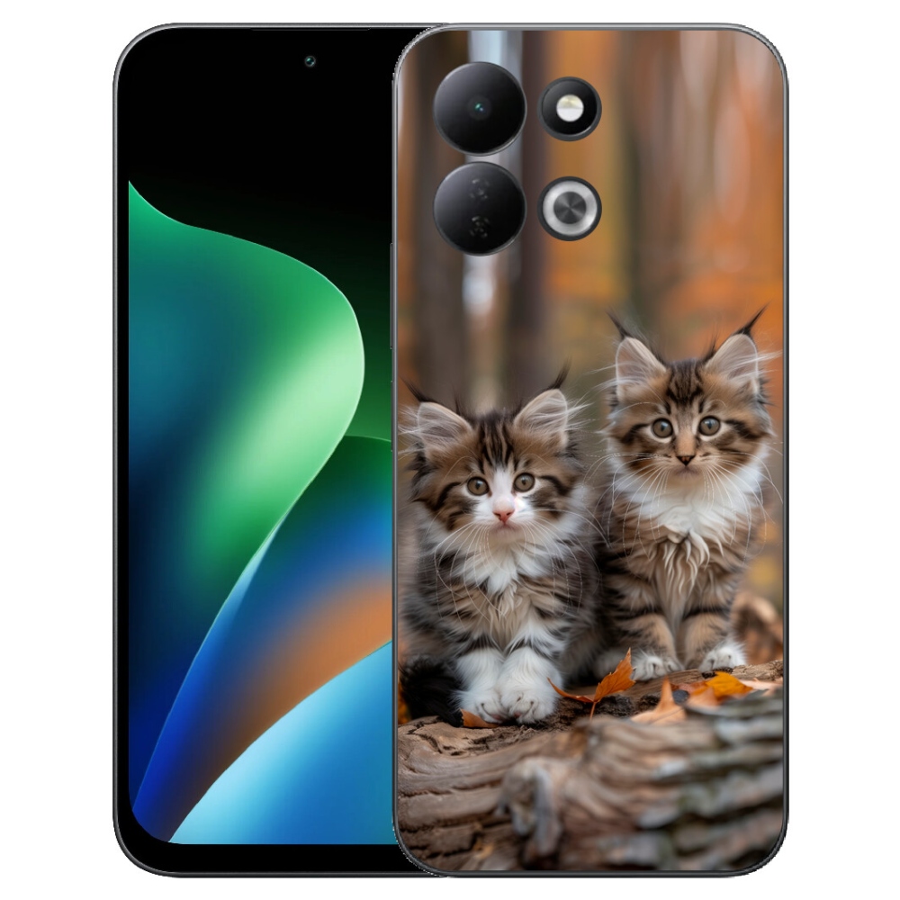 mmCase géltok a Xiaomi Redmi 17 4G/5G-hez – macska-duó 3