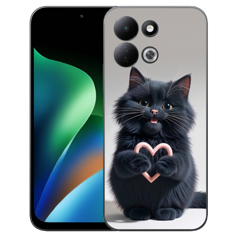 mmCase géltok a Xiaomi Redmi 17 4G/5G-hez – Macska szerelem 3
