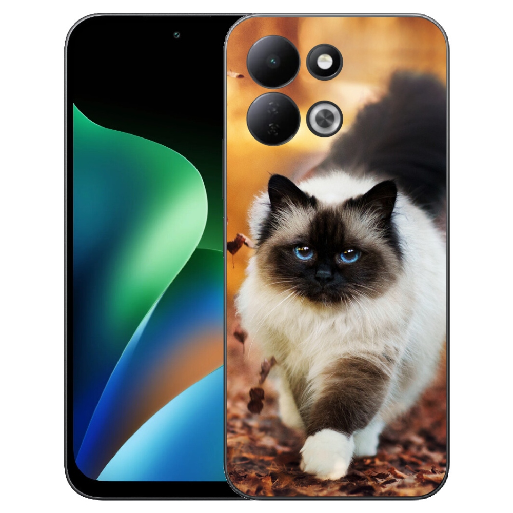 mmCase gél tok a Xiaomi Redmi 17 4G/5G-hez – macska