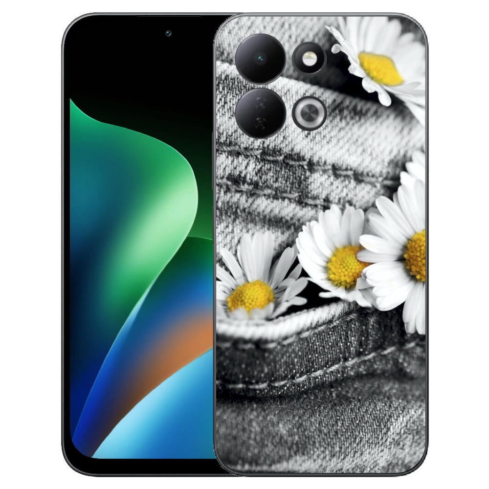 mmCase géltok a Xiaomi Redmi 17 4G/5G-hez – margaréták