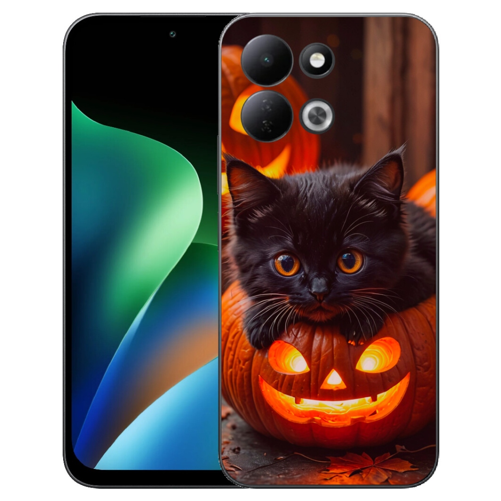 mmCase géltok a Xiaomi Redmi 17 4G/5G-hez – cica és sütőtök