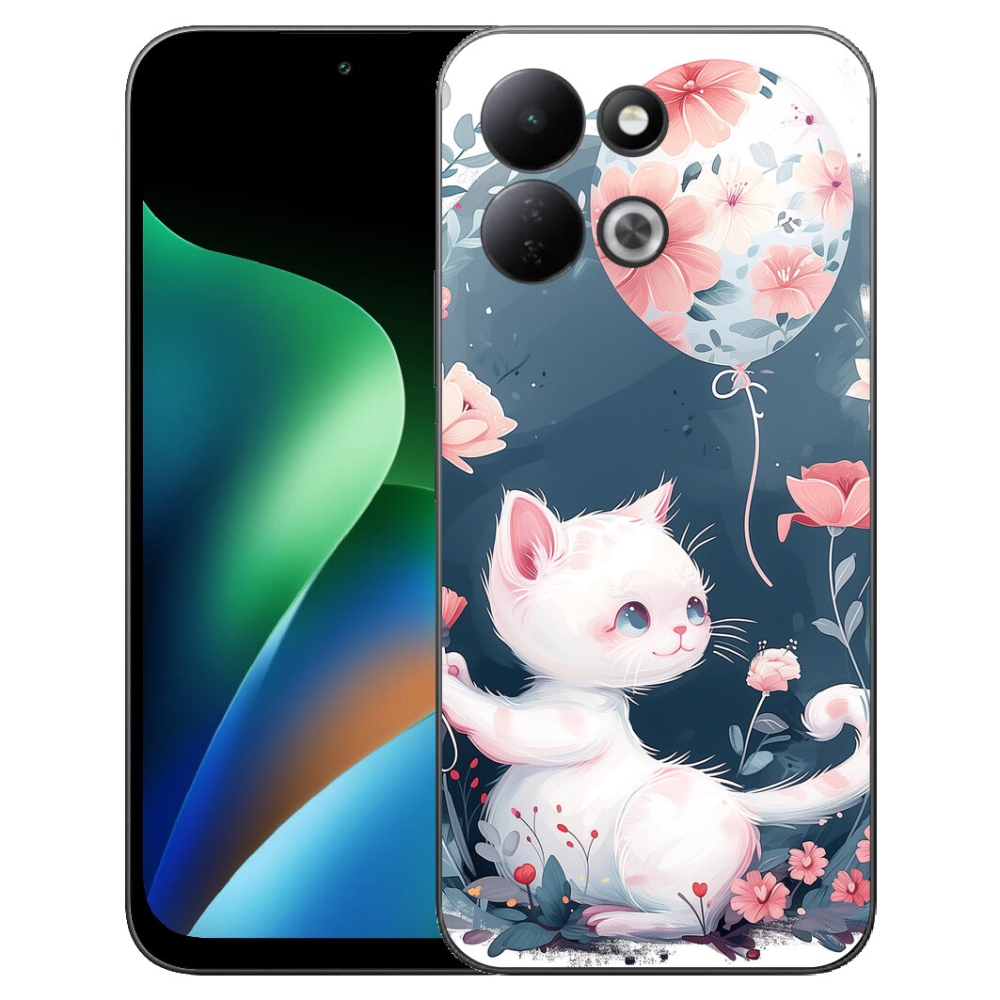 mmCase gél tok a Xiaomi Redmi 17 4G/5G-hez – cica lufival