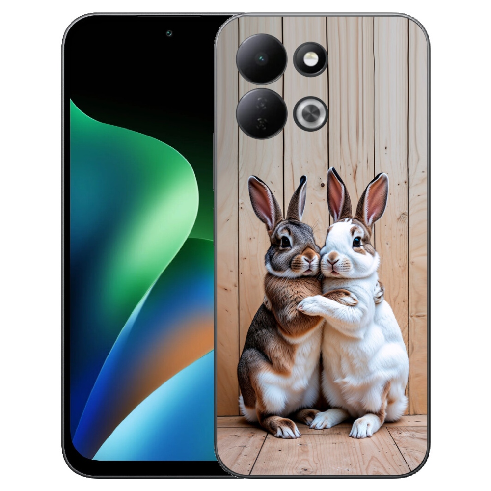 mmCase gélhuzat a Xiaomi Redmi 17 4G/5G-hez – nyúlpár