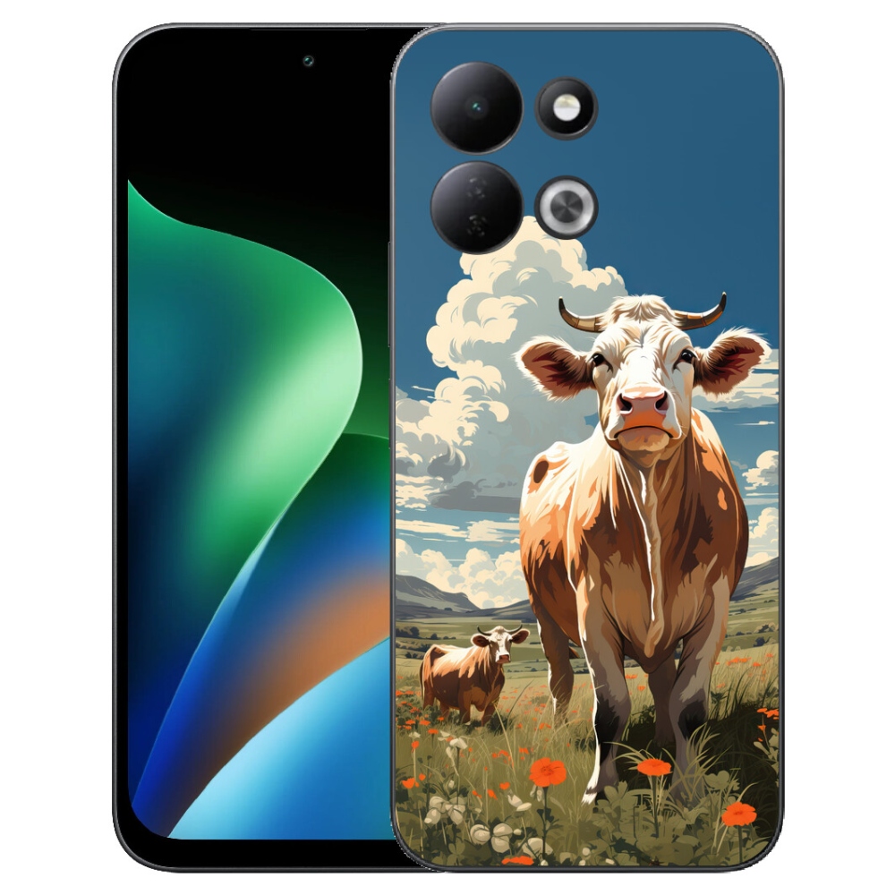 mmCase géltok a Xiaomi Redmi 17 4G/5G-hez – tehenek a réten