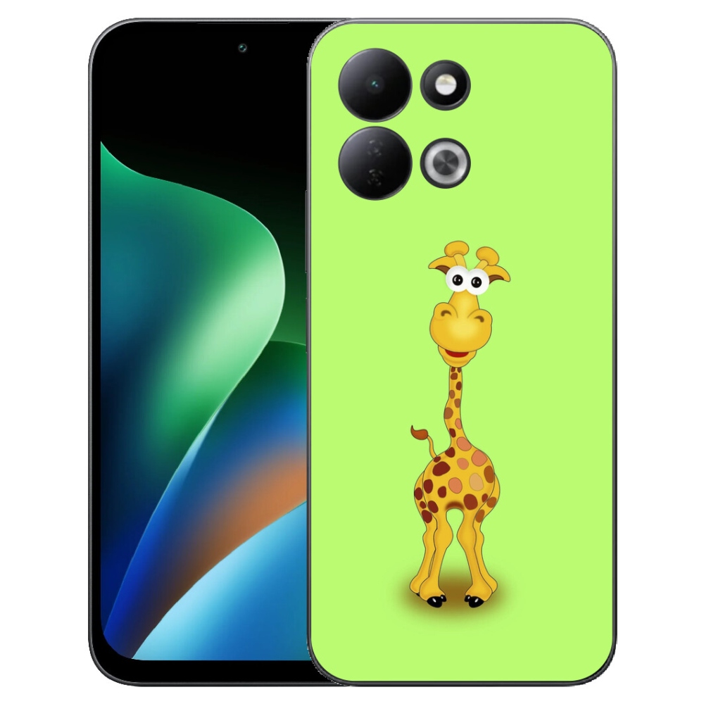 mmCase géltok a Xiaomi Redmi 17 4G/5G-hez – rajzolt zsiráf