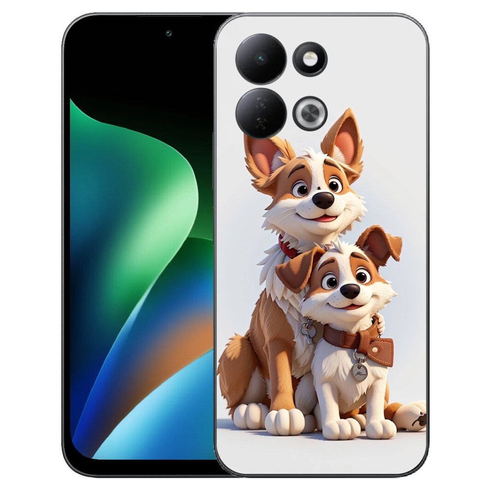 mmCase géltok a Xiaomi Redmi 17 4G/5G-hez – kutyás mintával