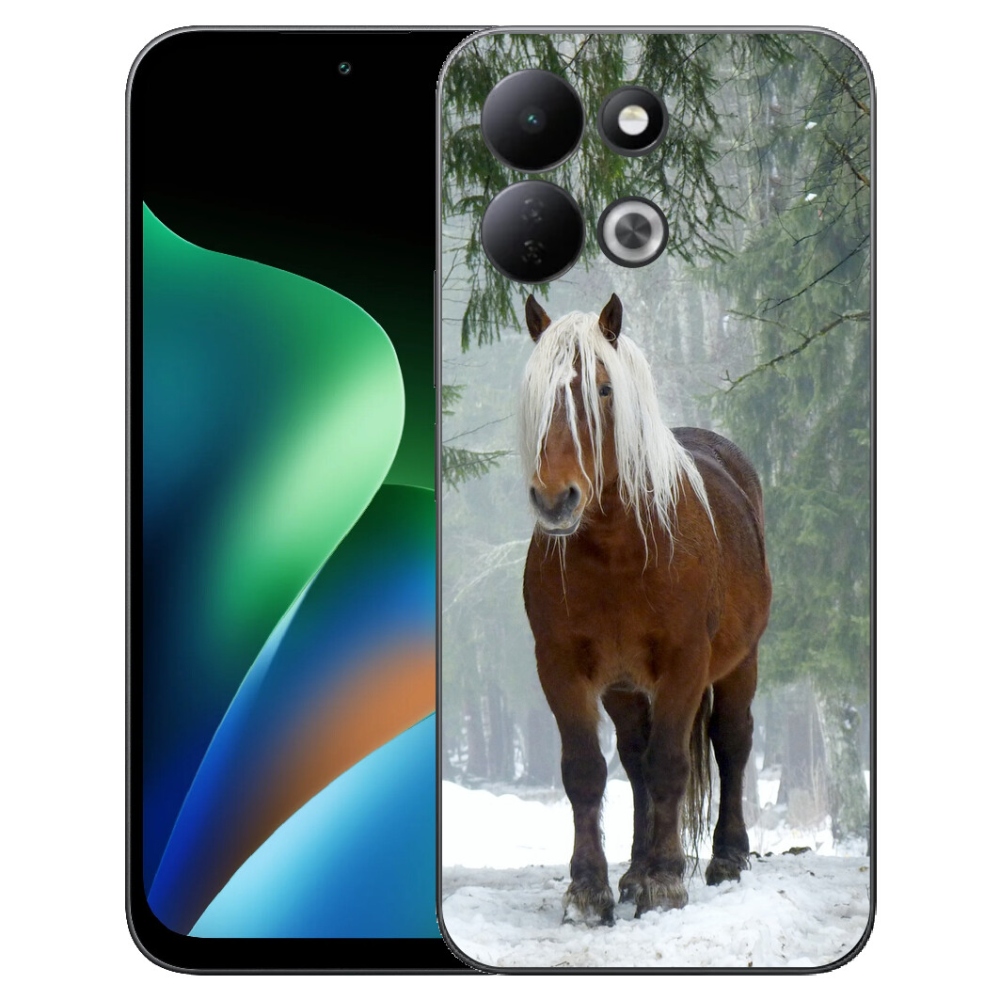 mmCase géltok a Xiaomi Redmi 17 4G/5G-hez – ló az erdőben