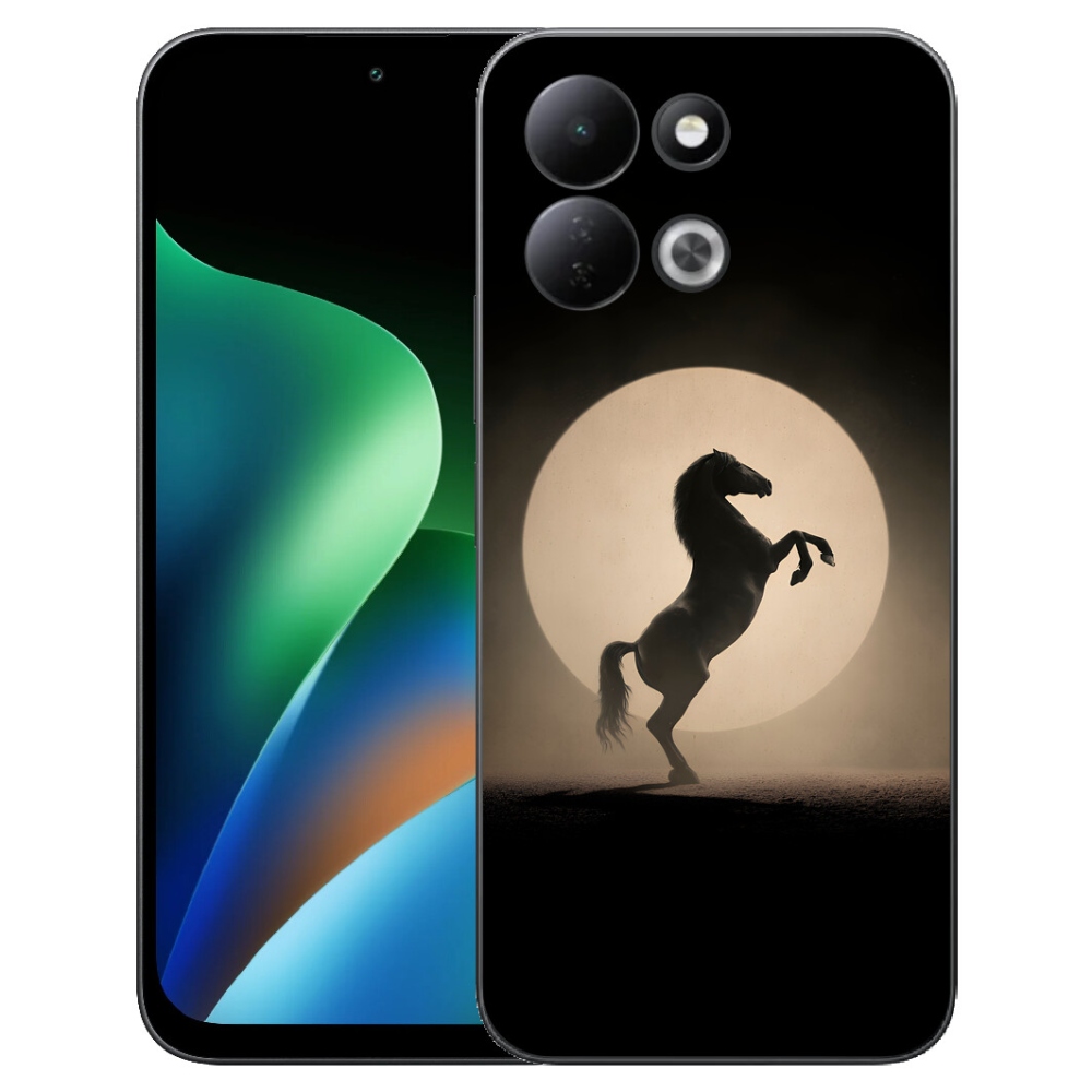 mmCase géltok a Xiaomi Redmi 17 4G/5G-hez – ló sziluettje
