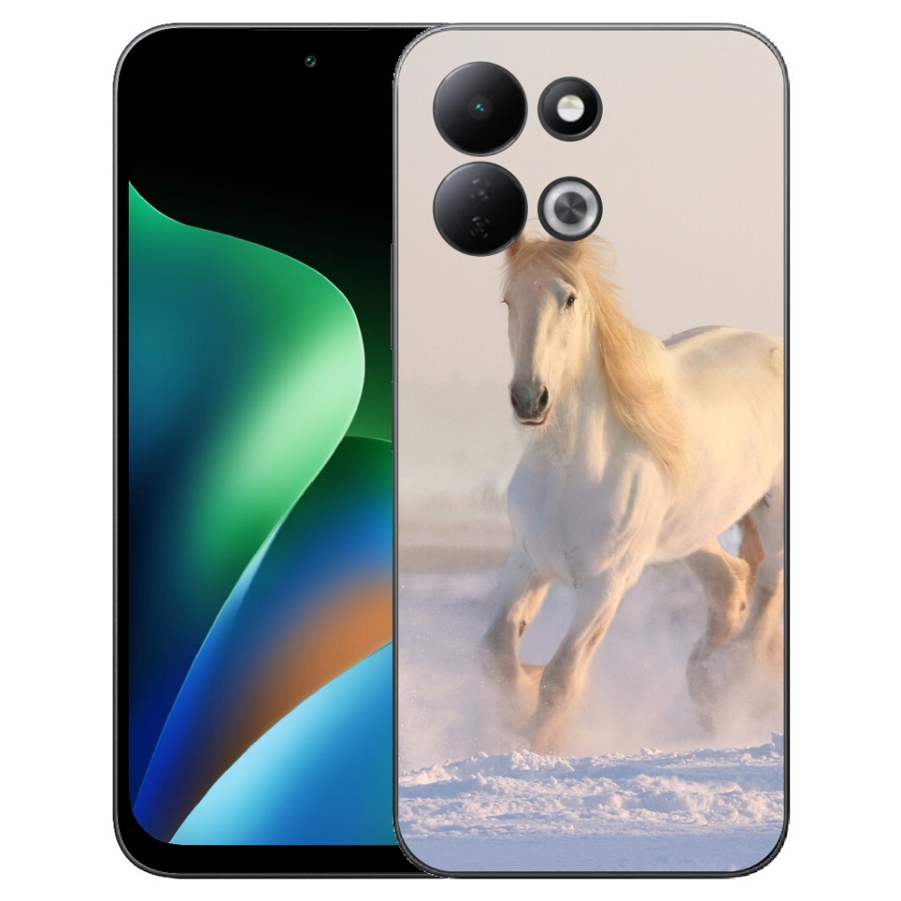mmCase géltok a Xiaomi Redmi 17 4G/5G-hez – ló a hóban