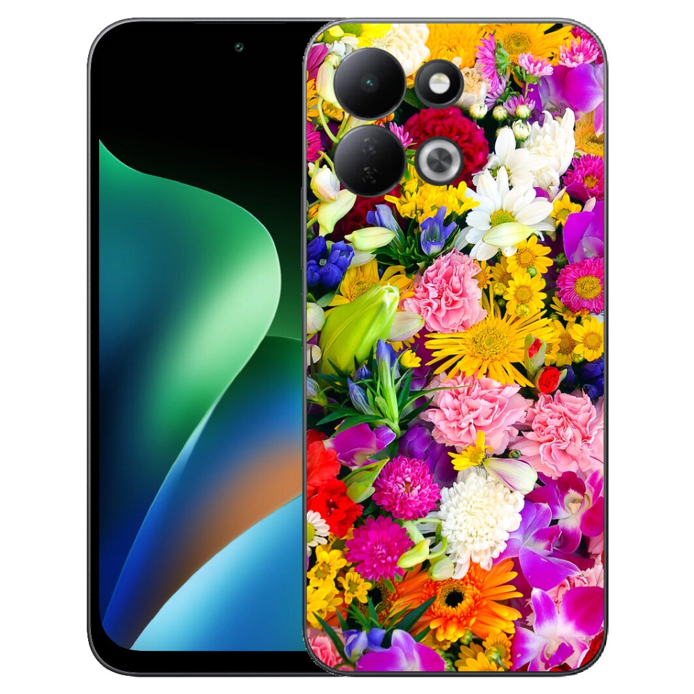mmCase géltok a Xiaomi Redmi 17 4G/5G-hez – virágok 12