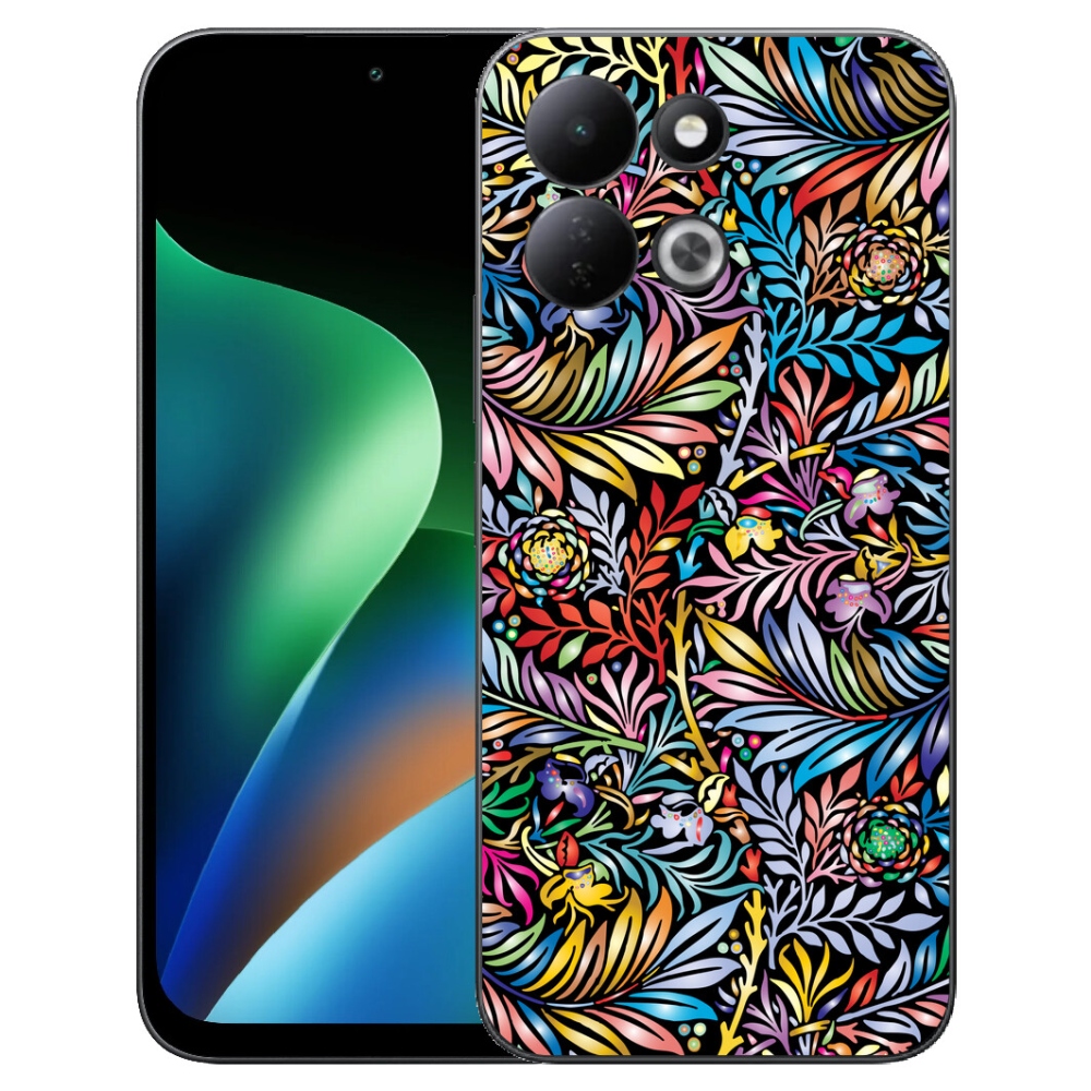 mmCase gél tok a Xiaomi Redmi 17 4G/5G-hez – virágok 5