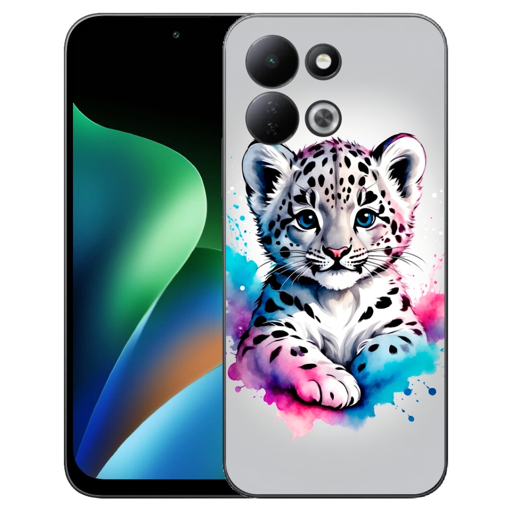 mmCase géltok a Xiaomi Redmi 17 4G/5G-hez – leopárdkölyök