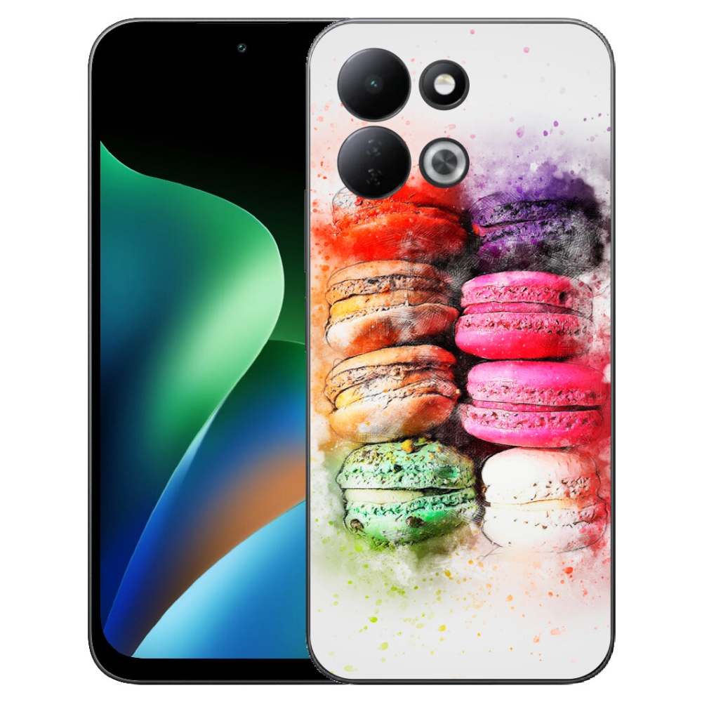 mmCase gél tok a Xiaomi Redmi 17 4G/5G-hez – macaronok