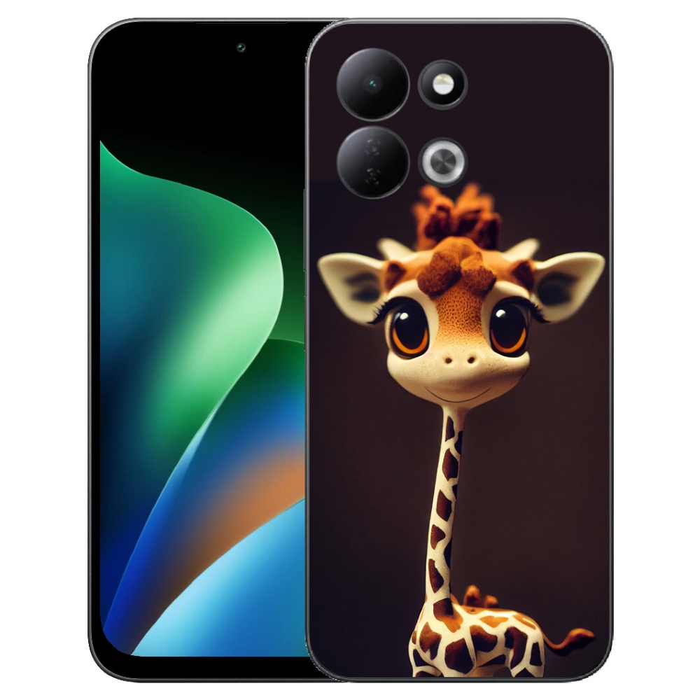 mmCase géltok a Xiaomi Redmi 17 4G/5G-hez – kis zsiráf