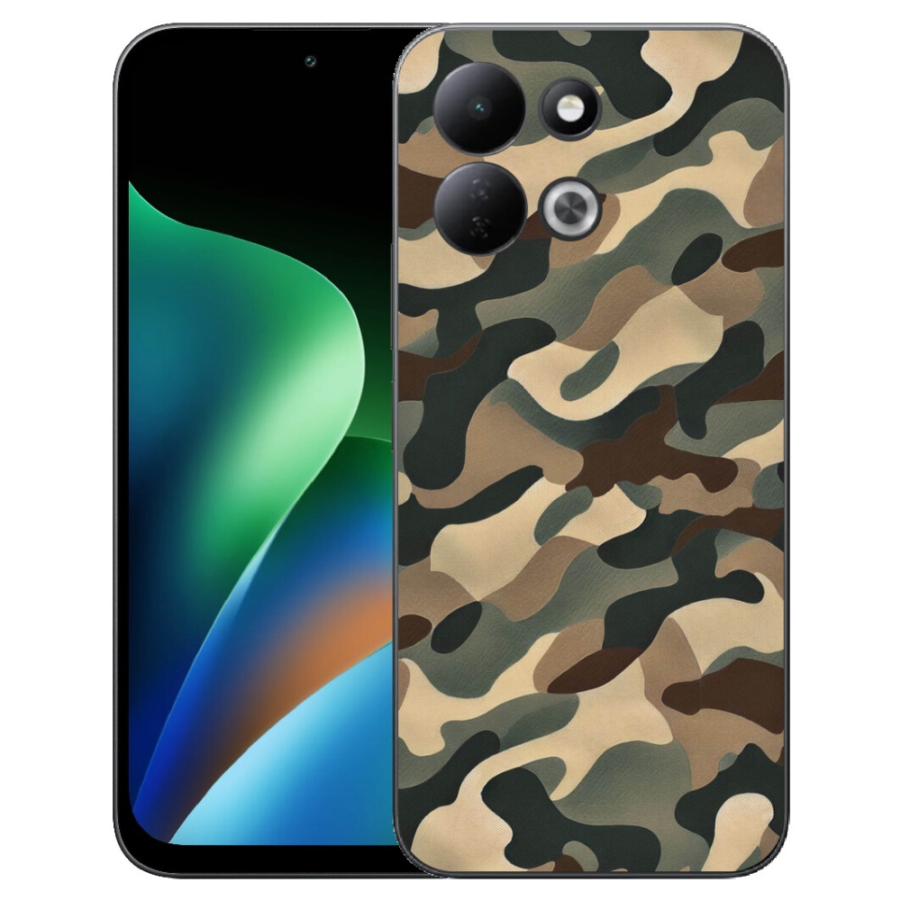 mmCase gél tok a Xiaomi Redmi 17 4G/5G-hez – kamuflázs mintás 11