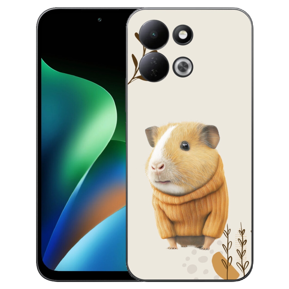 mmCase géltok a Xiaomi Redmi 17 4G/5G-hez – pulóveres tengerimalac