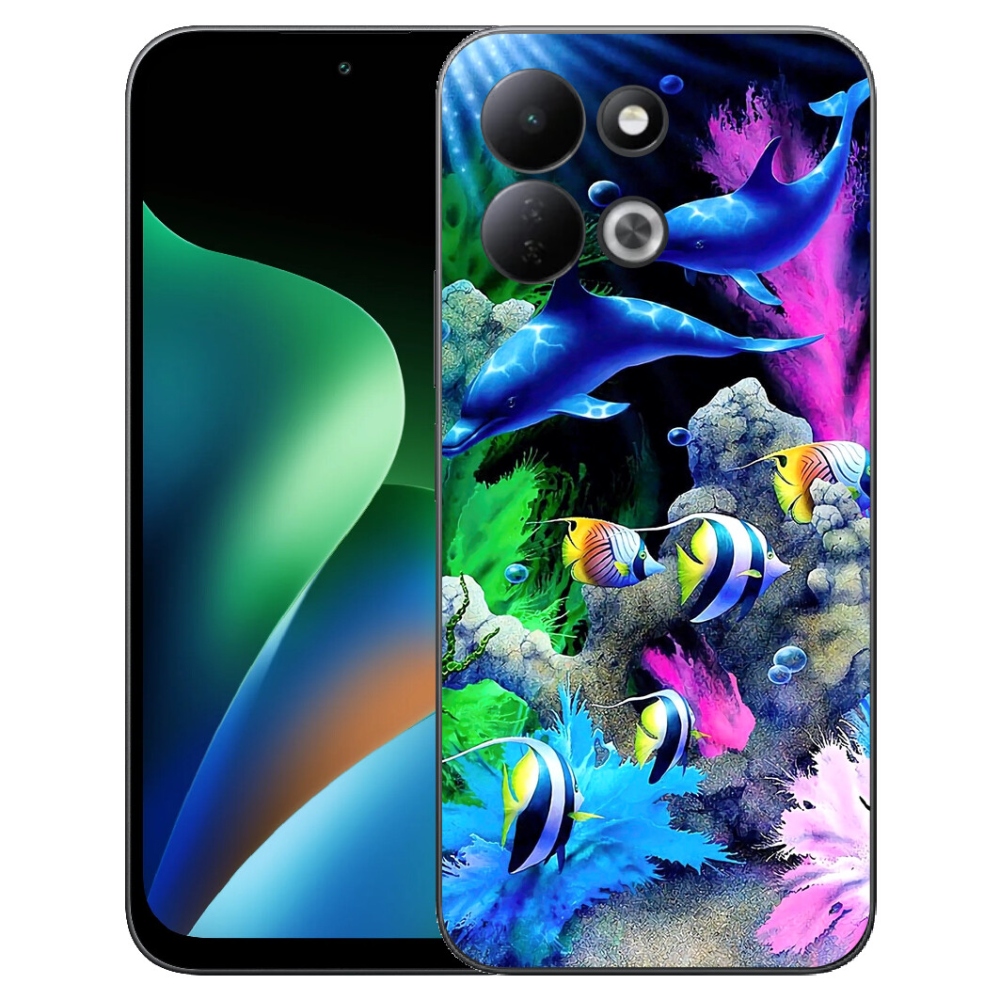mmCase géltok a Xiaomi Redmi 17 4G/5G-hez – tengeri világ