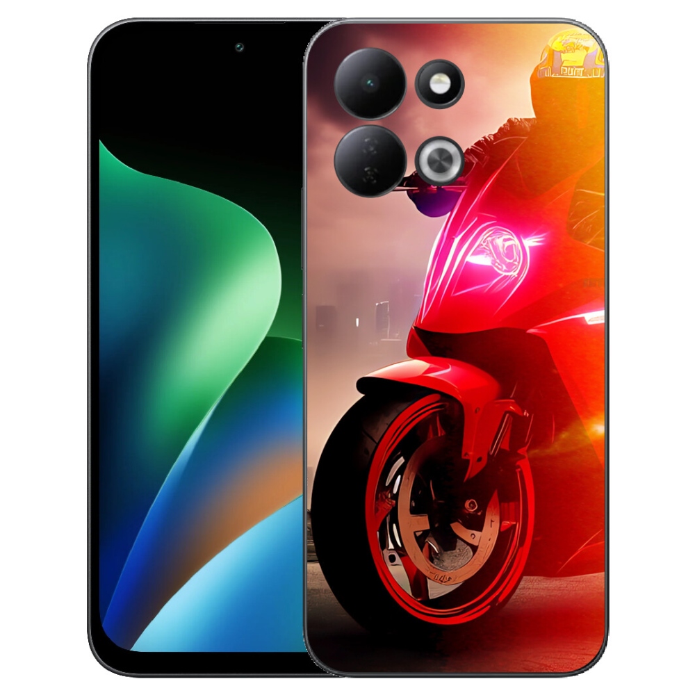 mmCase géltok a Xiaomi Redmi 17 4G/5G-hez – motoros motívummal