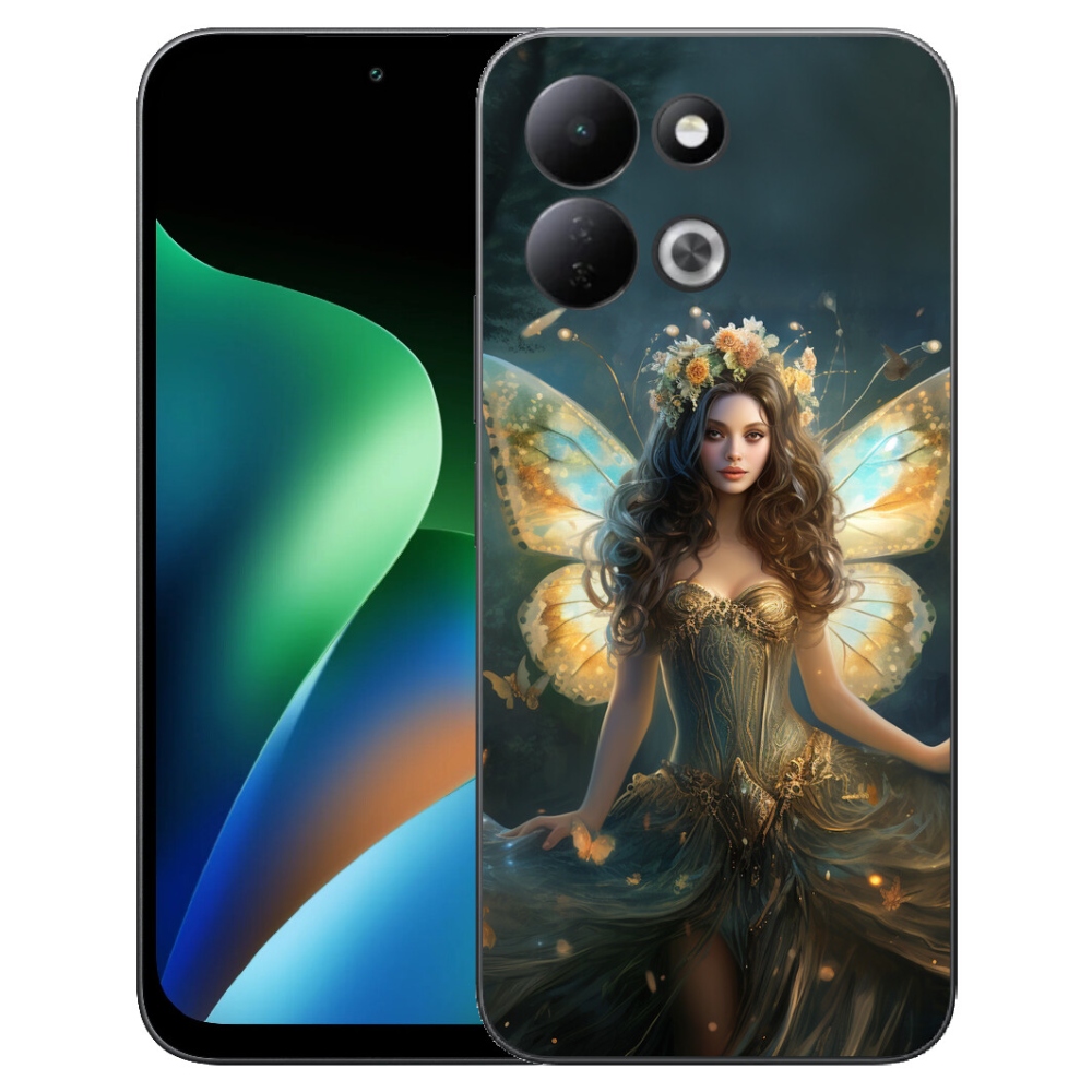 mmCase géltok a Xiaomi Redmi 17 4G/5G-hez – pillangós nő