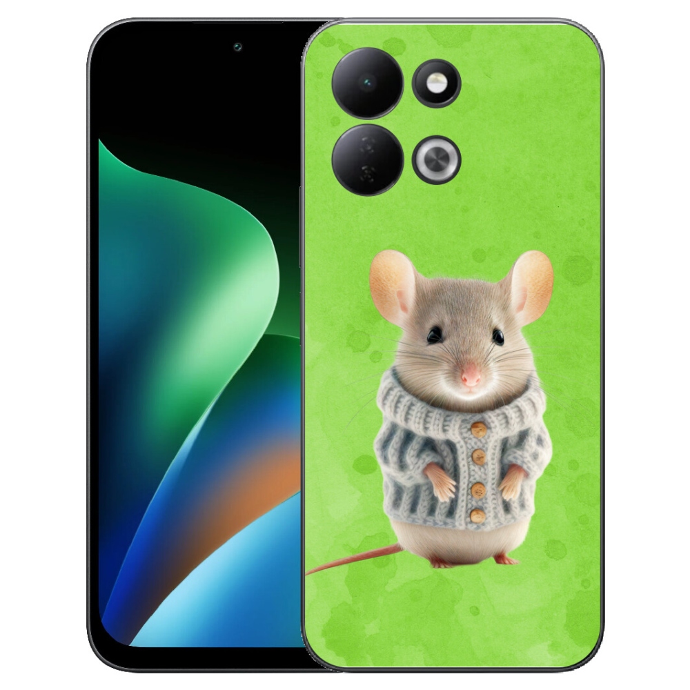 mmCase géltok a Xiaomi Redmi 17 4G/5G-hez – pulóveres egér