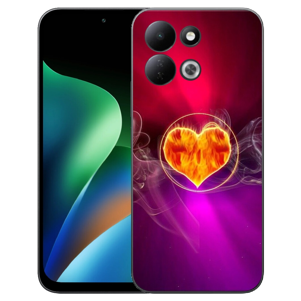 mmCase géltok a Xiaomi Redmi 17 4G/5G-hez – tüzes szív