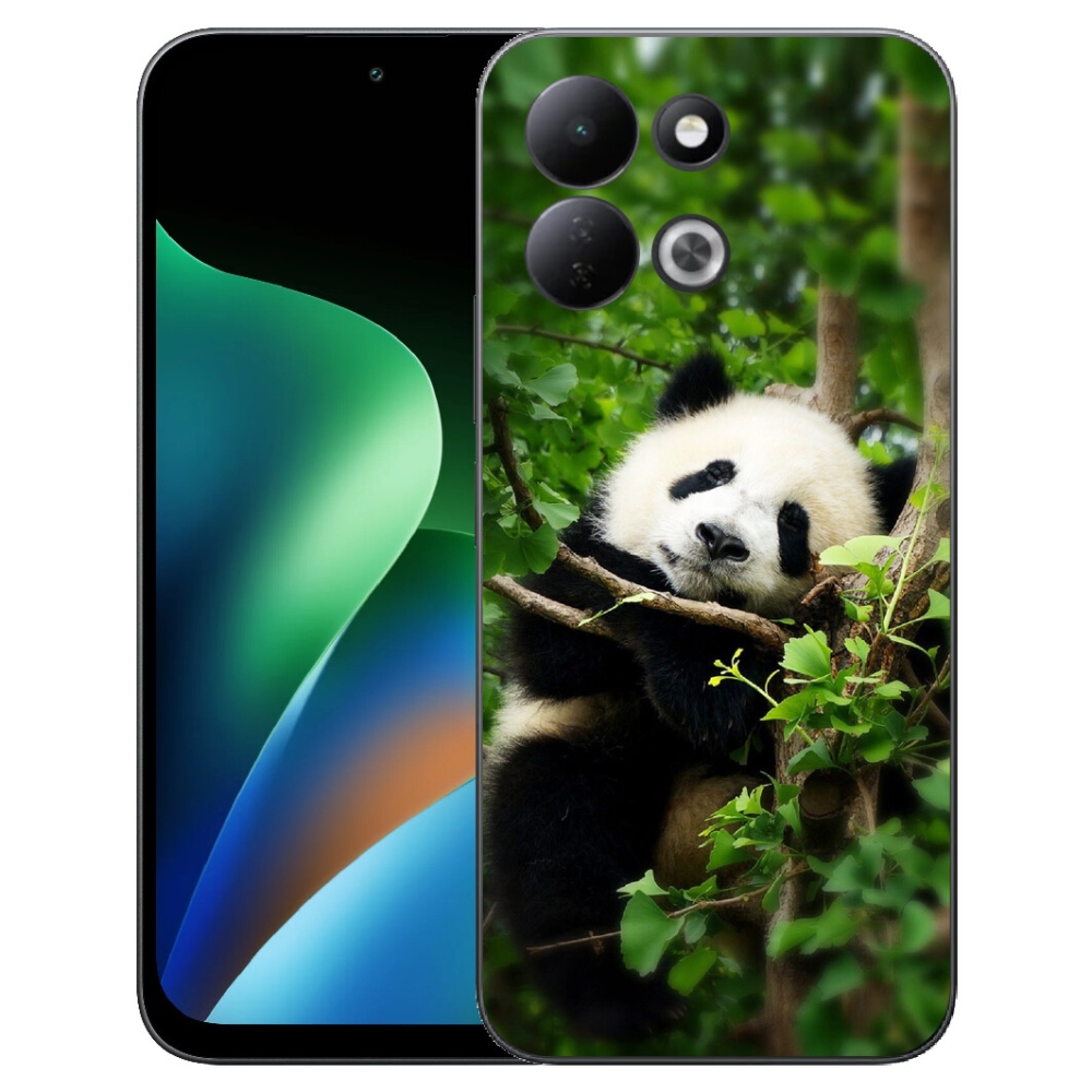 mmCase gélhuzat a Xiaomi Redmi 17 4G/5G-hez – panda