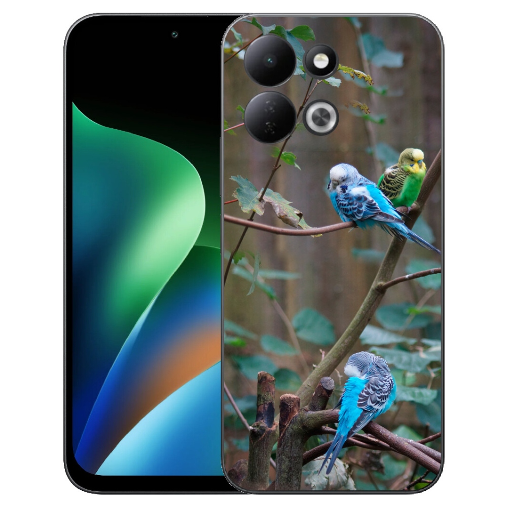 mmCase géltok a Xiaomi Redmi 17 4G/5G-hez – papagájok egy ágon