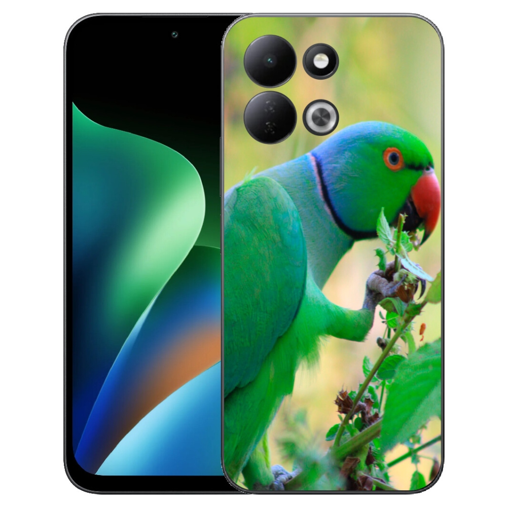 mmCase géltok a Xiaomi Redmi 17 4G/5G-hez – alexandri papagáj