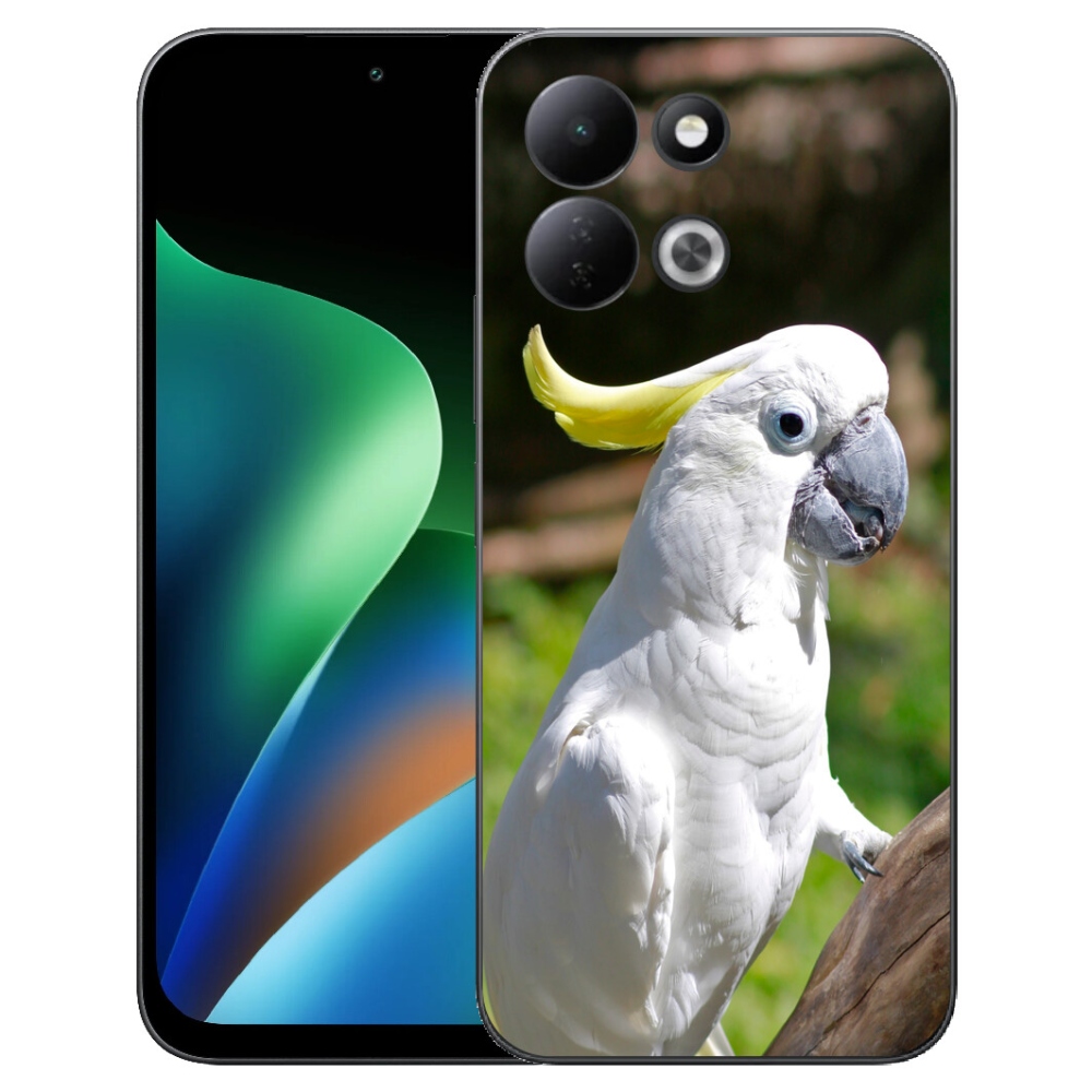 mmCase géltok a Xiaomi Redmi 17 4G/5G-hez – kakadu papagáj 2