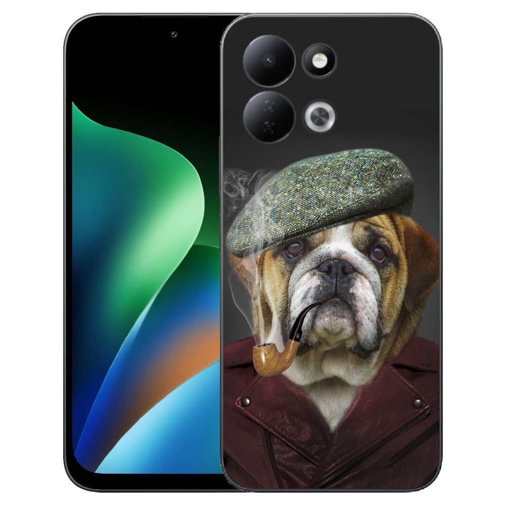 mmCase géltok a Xiaomi Redmi 17 4G/5G-hez – pipázó kutya